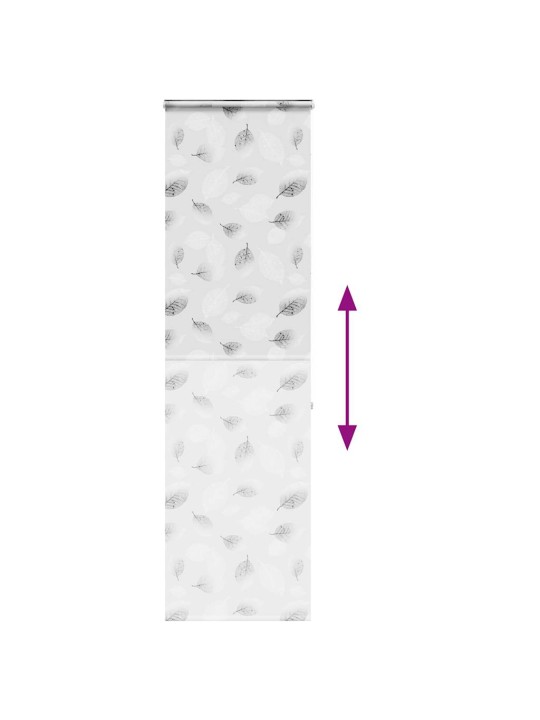 Sprchová roleta s kazetou 80x240 cm šířka látky 76 cm