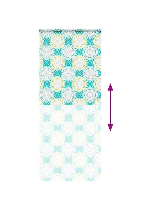 Sprchová roleta s kazetou 90x240 cm šířka látky 86 cm
