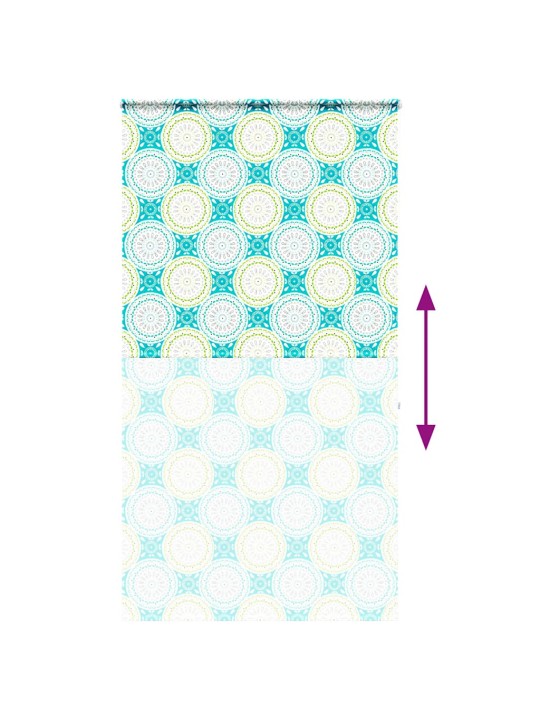Sprchová roleta s kazetou 120x240 cm šířka látky 116 cm