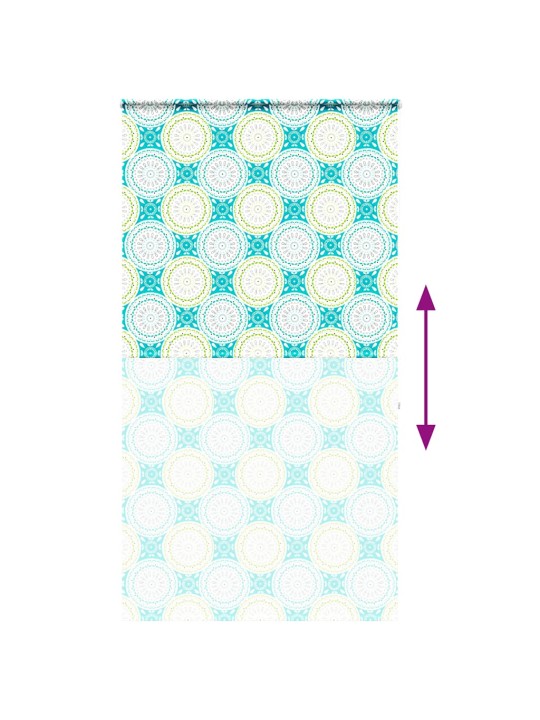 Sprchová roleta s kazetou 130x240 cm šířka látky 126 cm