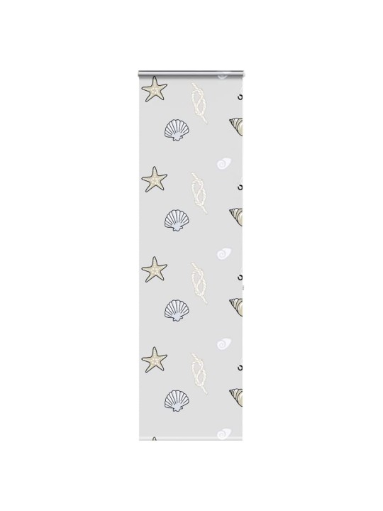 Sprchová roleta s kazetou 60x240 cm šířka látky 56 cm