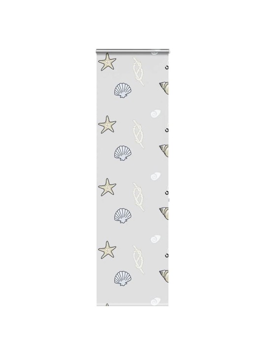 Sprchová roleta s kazetou 70x240 cm šířka látky 66 cm