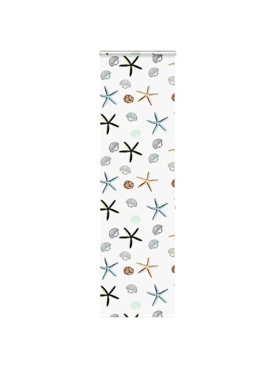 Sprchová roleta s kazetou 60x240 cm šířka látky 56 cm