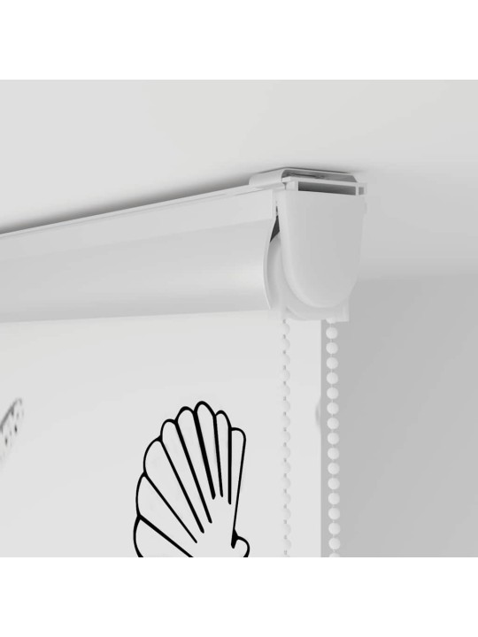 Sprchová roleta s kazetou 130x240 cm šířka látky 126 cm