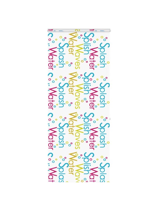 Sprchová roleta s kazetou 100x240 cm šířka látky 96 cm