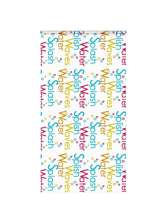 Sprchová roleta s kazetou 130x240 cm šířka látky 126 cm