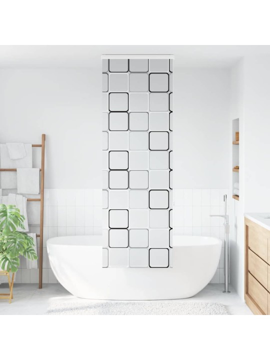 Sprchová roleta s kazetou 70x240 cm šířka látky 66 cm