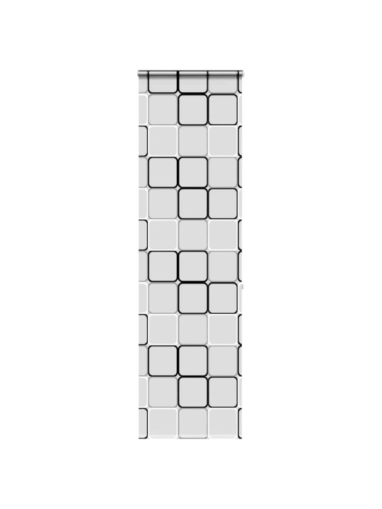 Sprchová roleta s kazetou 80x240 cm šířka látky 76 cm
