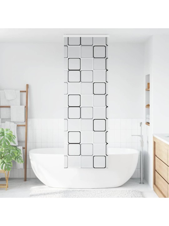 Sprchová roleta s kazetou 80x240 cm šířka látky 76 cm