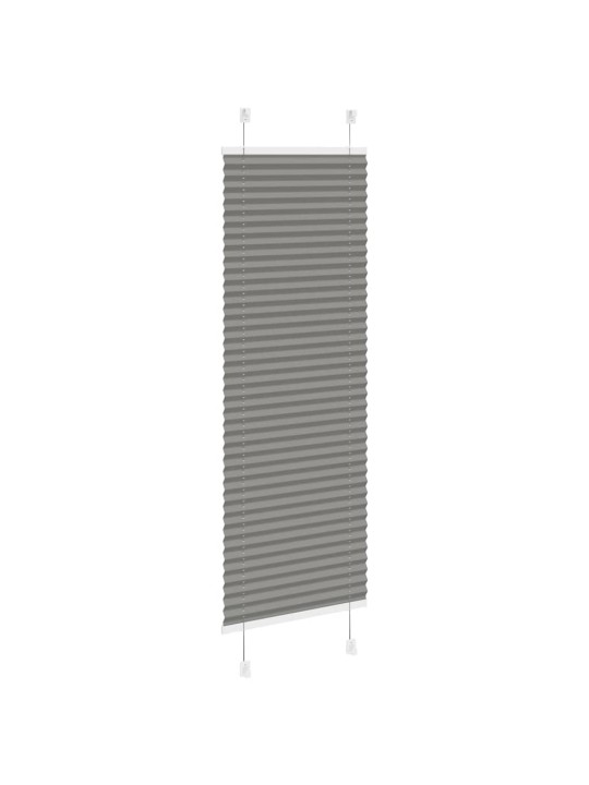 Plisovaná roleta antracitová 50x100 cm šířka látky 49,4 cm