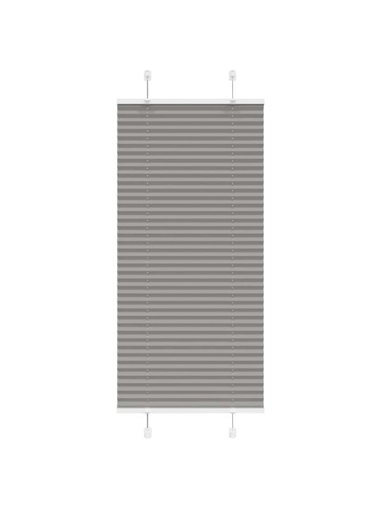 Plisovaná roleta antracitová 55x100 cm šířka látky 54,4 cm