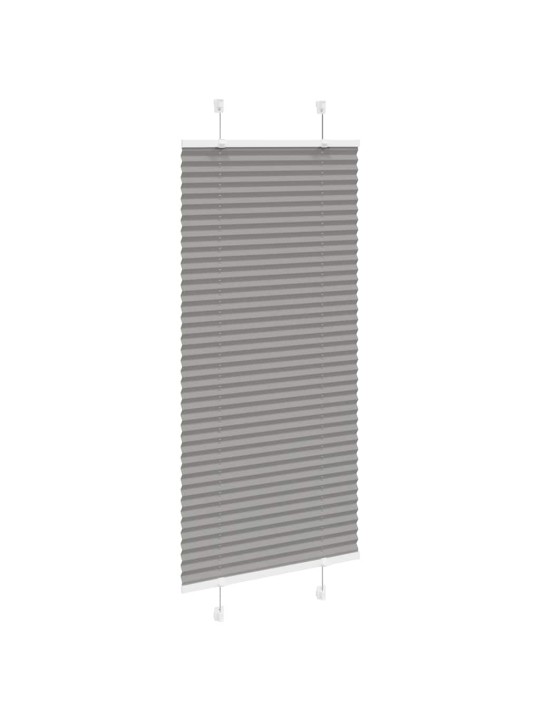 Plisovaná roleta antracitová 55x100 cm šířka látky 54,4 cm