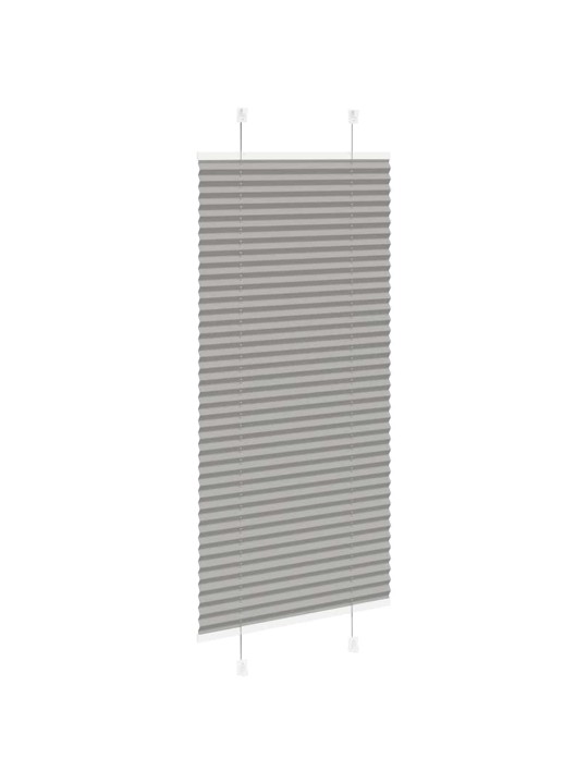 Plisovaná roleta antracitová 55x100 cm šířka látky 54,4 cm