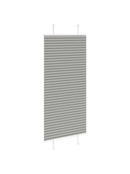 Plisovaná roleta antracitová 60x100 cm šířka látky 59,4 cm