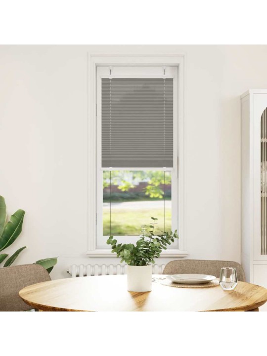 Plisovaná roleta antracitová 40x150 cm šířka látky 39,4 cm