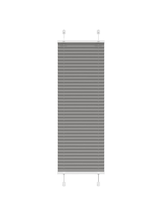 Plisovaná roleta antracitová 50x150 cm šířka látky 49,4 cm