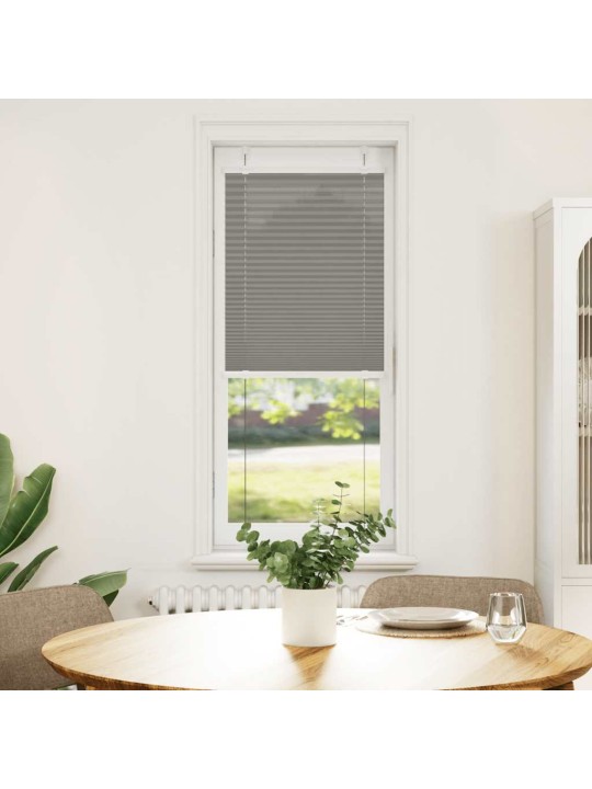 Plisovaná roleta antracitová 50x150 cm šířka látky 49,4 cm