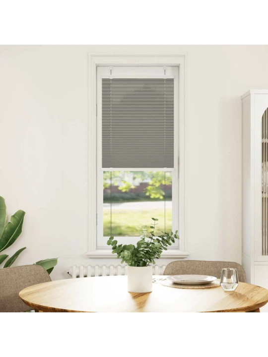 Plisovaná roleta antracitová 50x150 cm šířka látky 49,4 cm