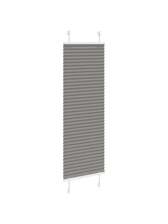 Plisovaná roleta antracitová 50x150 cm šířka látky 49,4 cm
