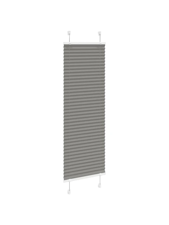 Plisovaná roleta antracitová 50x150 cm šířka látky 49,4 cm