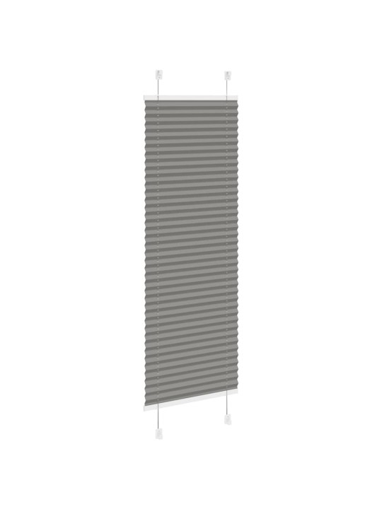 Plisovaná roleta antracitová 50x150 cm šířka látky 49,4 cm