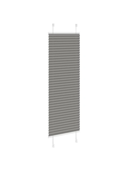 Plisovaná roleta antracitová 50x150 cm šířka látky 49,4 cm