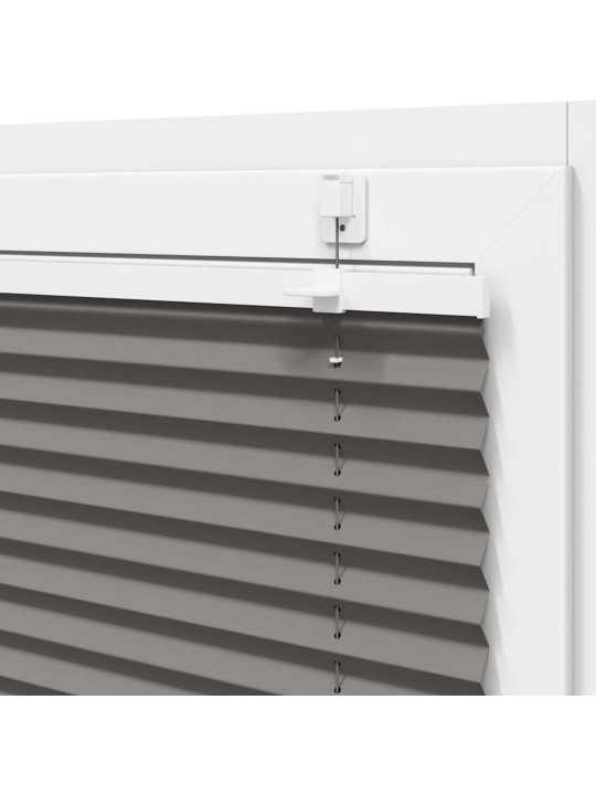 Plisovaná roleta antracitová 50x150 cm šířka látky 49,4 cm