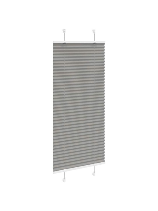 Plisovaná roleta antracitová 55x150 cm šířka látky 54,4 cm