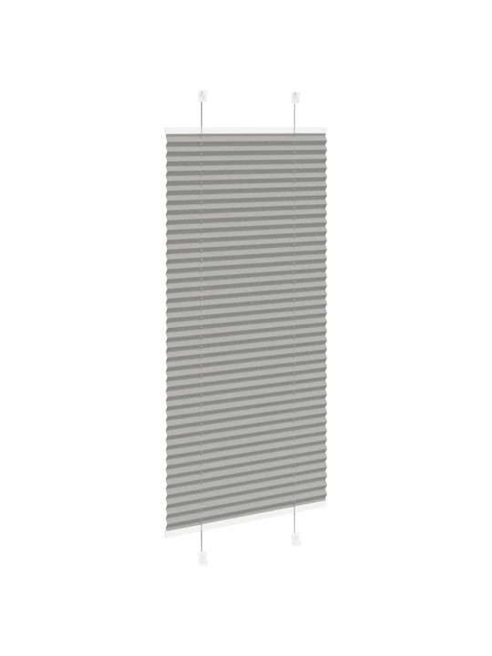 Plisovaná roleta antracitová 55x150 cm šířka látky 54,4 cm