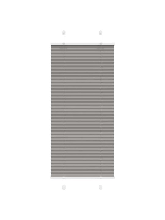 Plisovaná roleta antracitová 65x150 cm šířka látky 64,4 cm