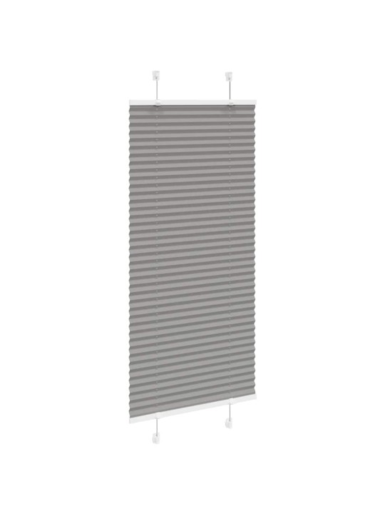 Plisovaná roleta antracitová 65x150 cm šířka látky 64,4 cm