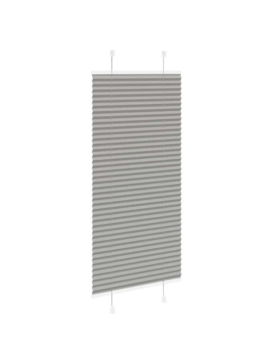 Plisovaná roleta antracitová 65x150 cm šířka látky 64,4 cm