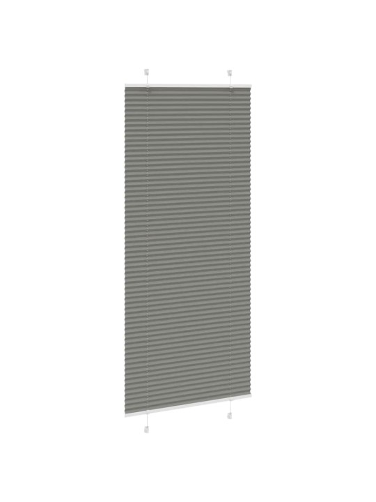 Plisovaná roleta antracitová 100x200 cm šířka látky 99,4 cm