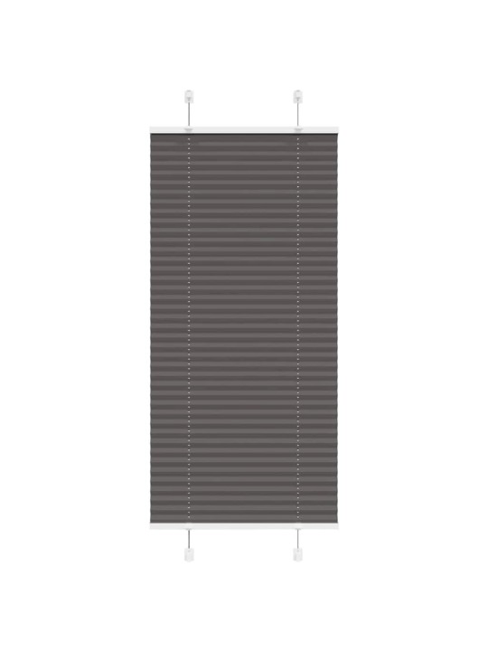 Plisovaná roleta černá 65x150 cm šířka látky 64,4 cm polyester