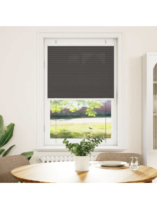 Plisovaná roleta černá 80x150 cm šířka látky 79,4 cm polyester