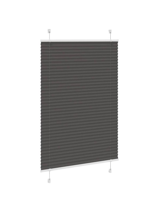 Plisovaná roleta černá 100x150 cm šířka látky 99,4cm polyester