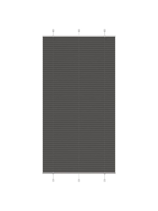 Plisovaná roleta černá 105x200 cm šířka látky 104,4cm polyester