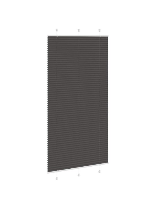 Plisovaná roleta černá 105x200 cm šířka látky 104,4cm polyester