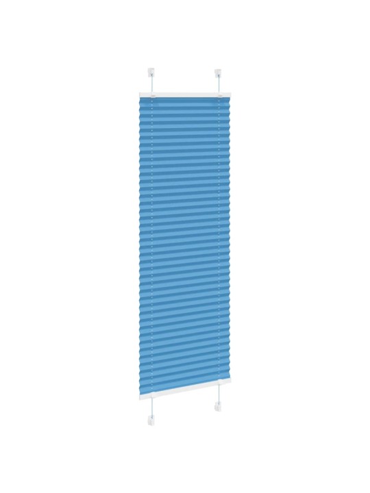 Plisovaná roleta modrá 45x100 cm šířka látky 44,4 cm polyester