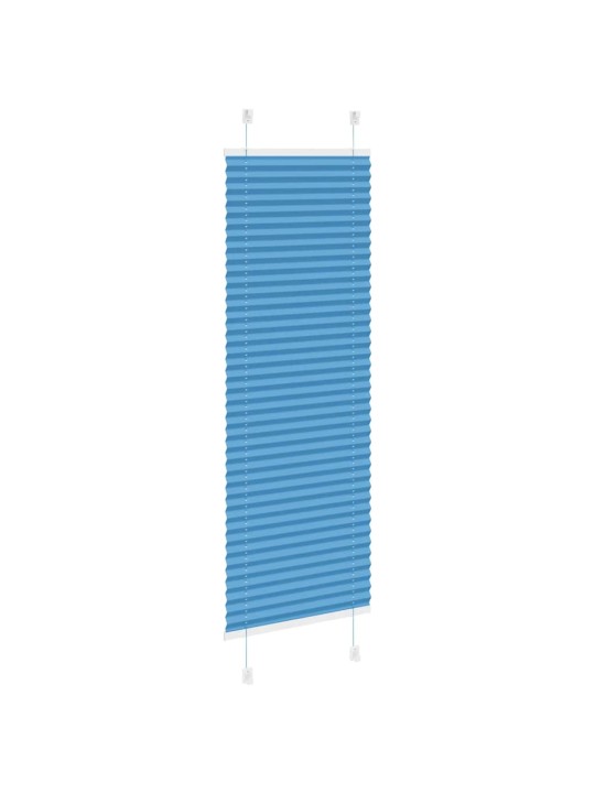 Plisovaná roleta modrá 50x100 cm šířka látky 49,4 cm polyester