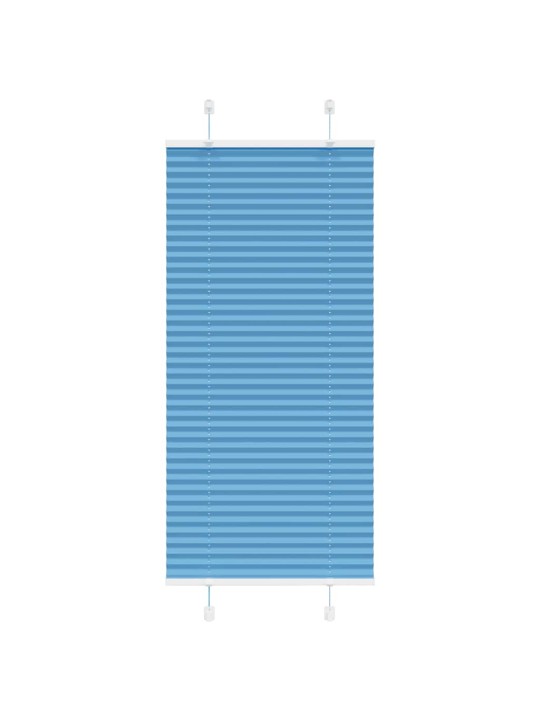 Plisovaná roleta modrá 55x100 cm šířka látky 54,4 cm polyester