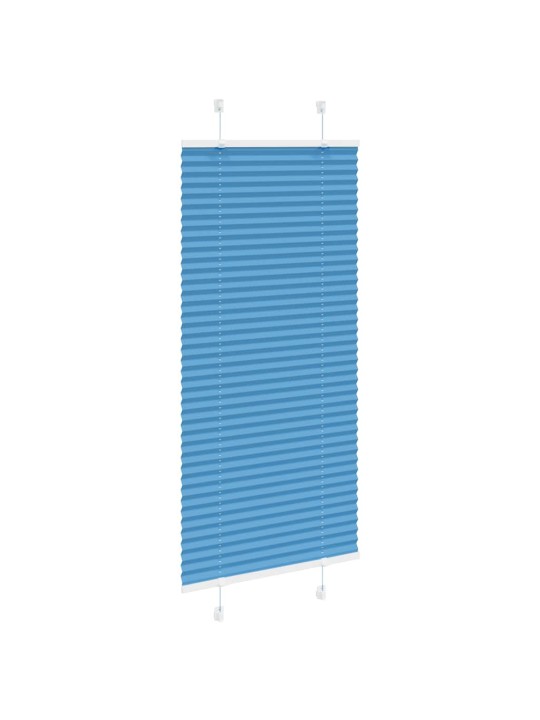 Plisovaná roleta modrá 55x100 cm šířka látky 54,4 cm polyester