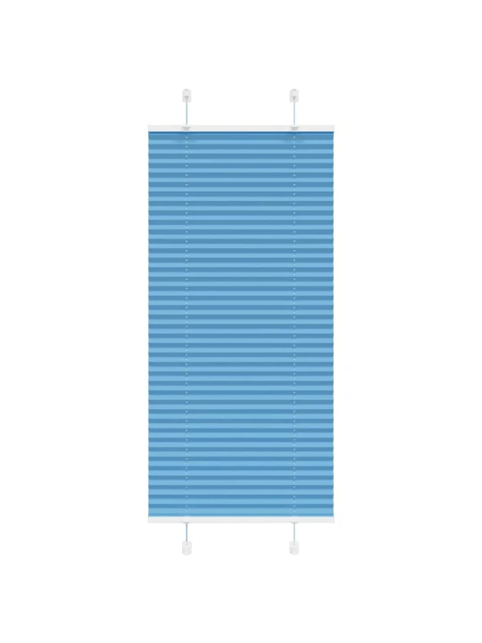 Plisovaná roleta modrá 60x100 cm šířka látky 59,4 cm polyester