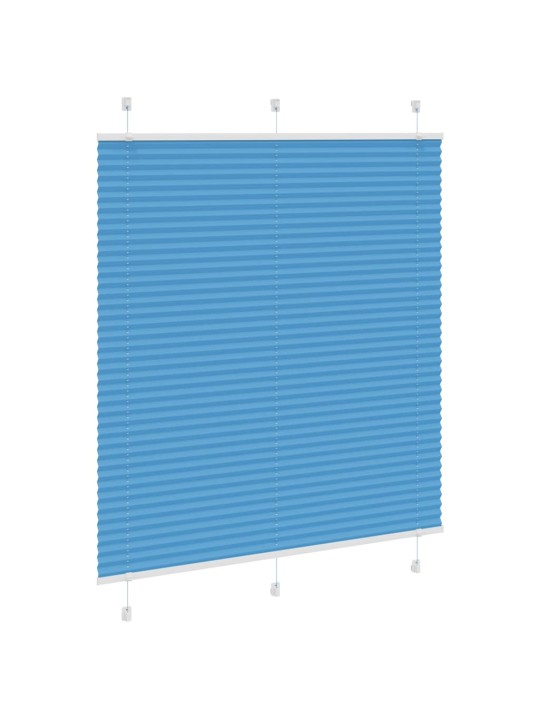 Plisovaná roleta modrá 115x100 cm šířka látky 114,4cm polyester