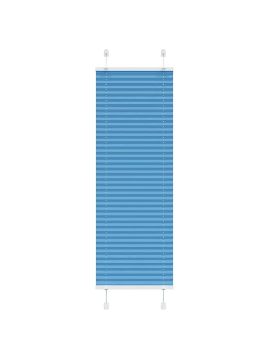 Plisovaná roleta modrá 50x150 cm šířka látky 49,4 cm polyester