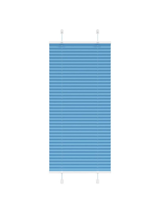 Plisovaná roleta modrá 55x150 cm šířka látky 54,4 cm polyester