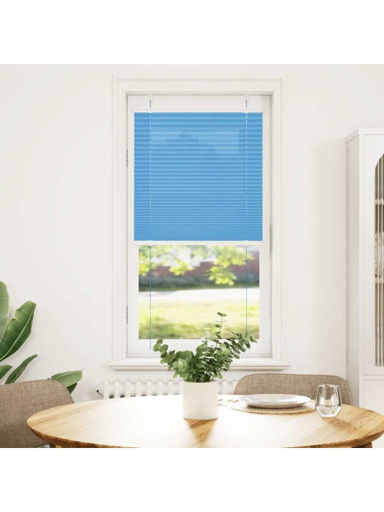 Plisovaná roleta modrá 55x150 cm šířka látky 54,4 cm polyester