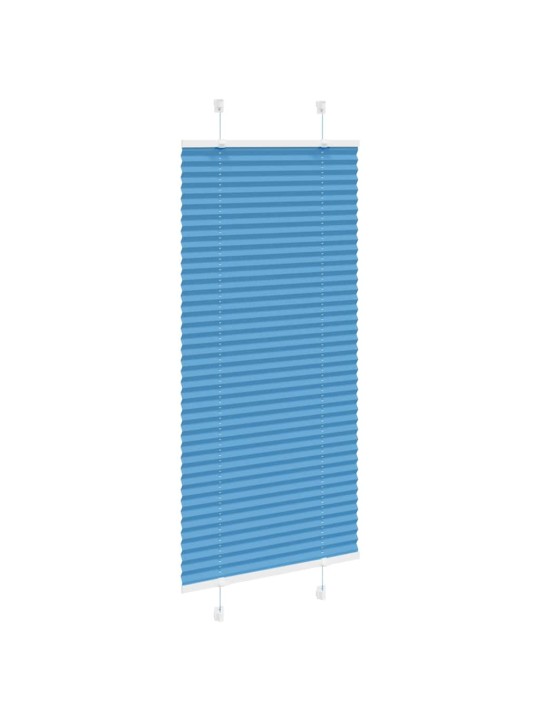 Plisovaná roleta modrá 60x150 cm šířka látky 59,4 cm polyester