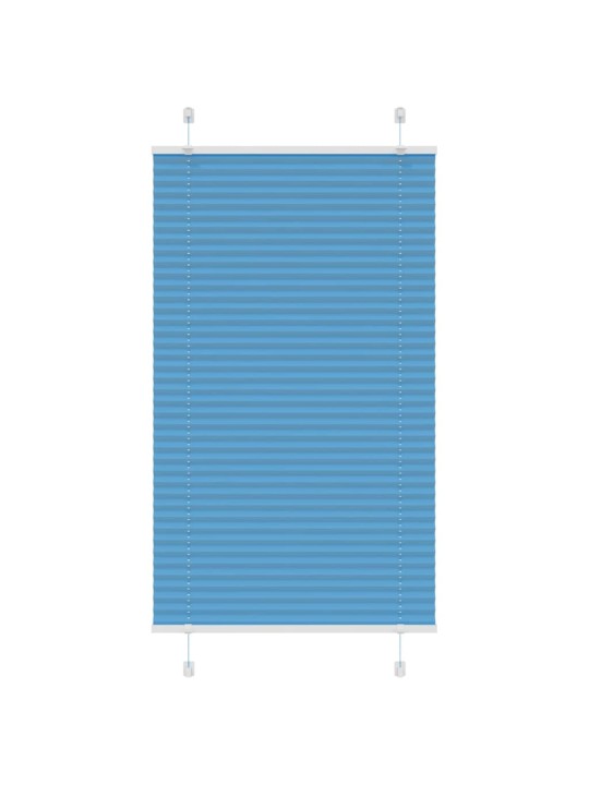 Plisovaná roleta modrá 70x150 cm šířka látky 69,4 cm polyester
