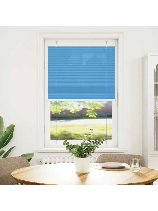 Plisovaná roleta modrá 70x150 cm šířka látky 69,4 cm polyester